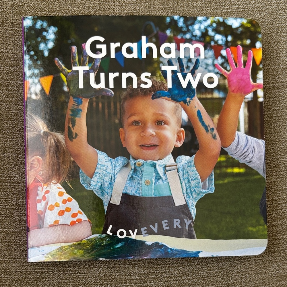 Lovevery Board Book - Graham Turns Two